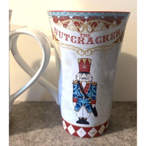 Two 222 Fifth The NutCracker  6.25" Coffee Mugs  # 3044 - Picture 4 of 5